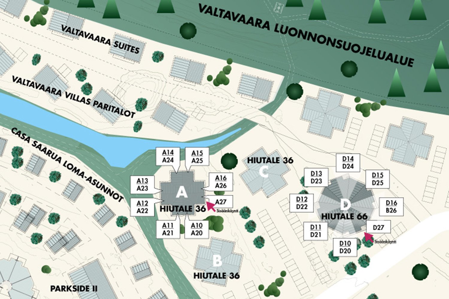 RukaSaarua-Hiutaleet-TaloA-TaloB